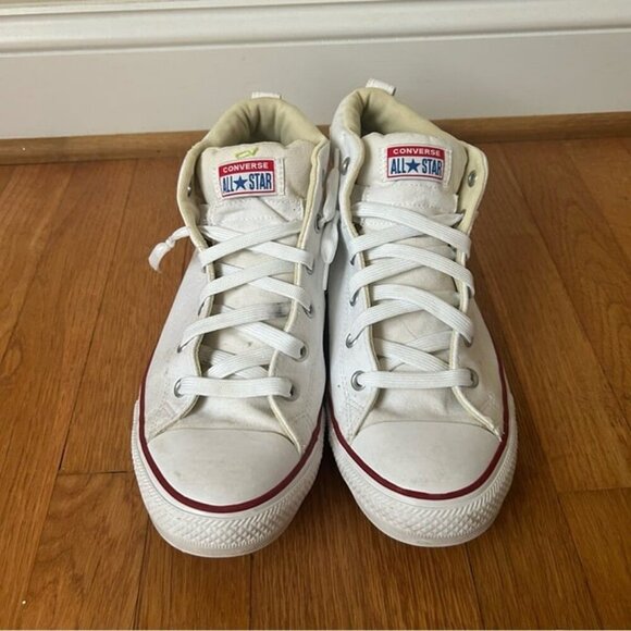Converse Chuck Taylor All Star Men’s Street Canvas Mid Top Sneakers Size 12 - Picture 2 of 9